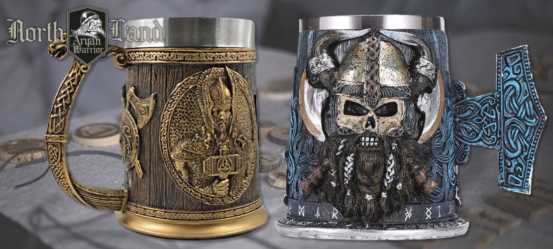 Aryan Warrior Krüge für Wikinger Aryan Warrior Krüge für Wikinger