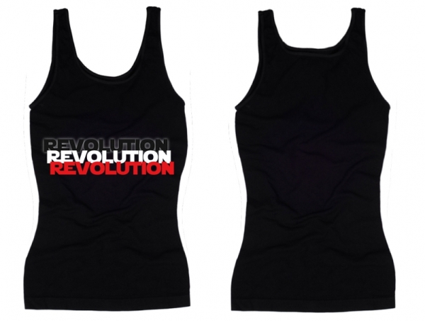 Frauen Top - Revolution - schwarz Frauen Top - Revolution - schwarz