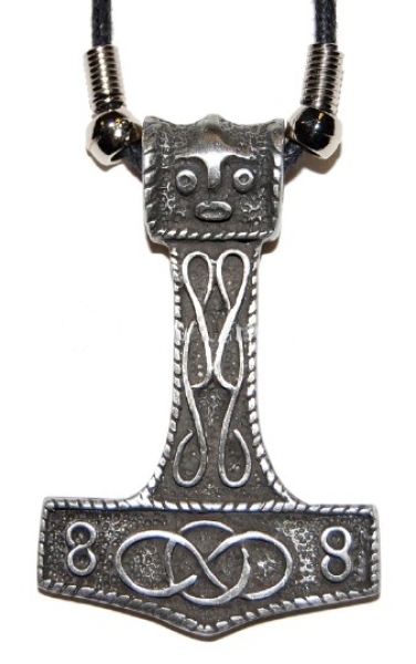 Halskette - Thors Hammer - groß Halskette - Thors Hammer - groß