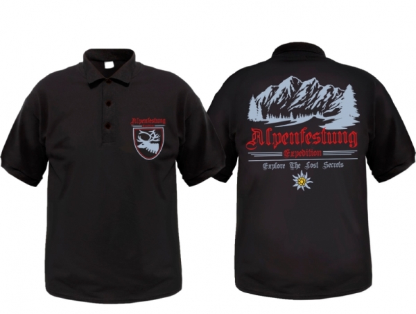 Polo-Shirt - Alpenfestung Polo-Shirt - Alpenfestung