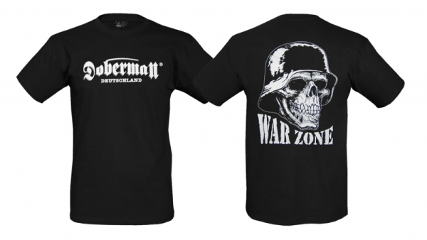 Doberman - T-Shirt - War Zone Doberman - T-Shirt - War Zone