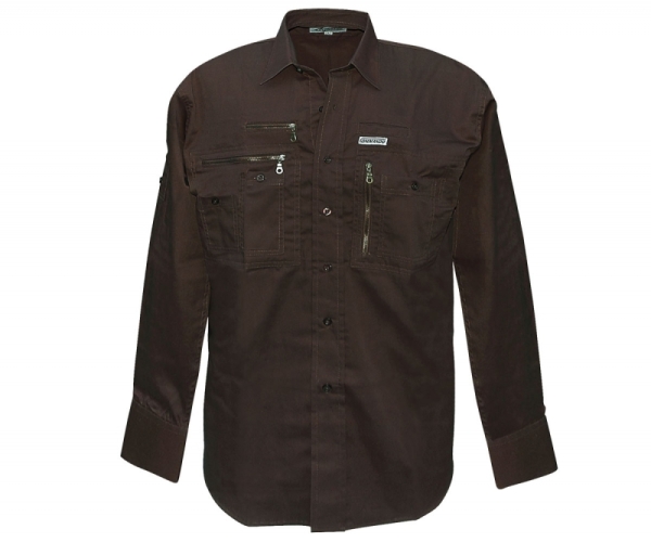 Hemd - Traveller - braun Hemd - Traveller - braun