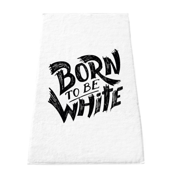 Handtuch - Born to be white - Logo Handtuch - Born to be white - Logo