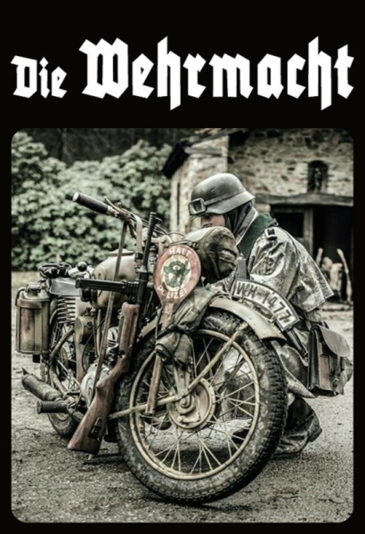 Blechschild - Die Wehrmacht - Schnelle Truppe - D94 (56) Blechschild - Die Wehrmacht - Schnelle Truppe - D94 (56)
