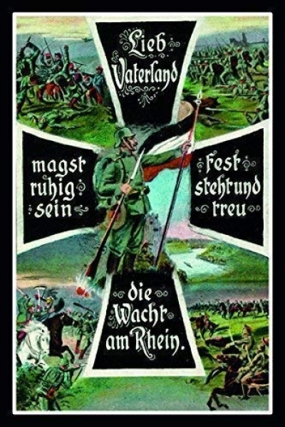 Blechschild - Die Wacht am Rhein - D95 (1) Blechschild - Die Wacht am Rhein - D95 (1)