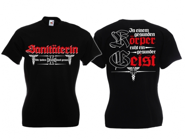 Frauen T-Shirt - Sanitäterin Frauen T-Shirt - Sanitäterin