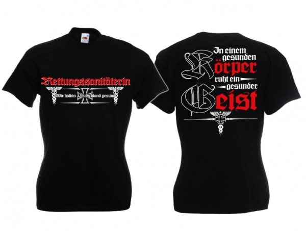 Frauen T-Shirt - Rettungssanitäterin Frauen T-Shirt - Rettungssanitäterin
