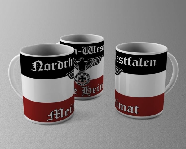 Tasse - Nordrhein-Westfalen - Meine Heimat Tasse - Nordrhein-Westfalen - Meine Heimat