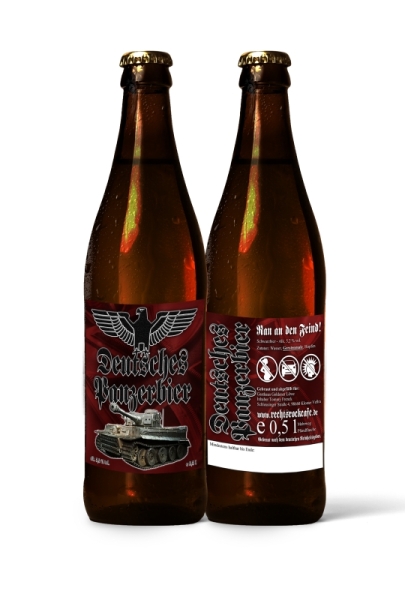 Bier - Deutsches Panzerbier - 1 Flasche inkl. 0,08€ Pfand - Schwarzbier Bier - Deutsches Panzerbier - 1 Flasche inkl. 0,08€ Pfand - Schwarzbier