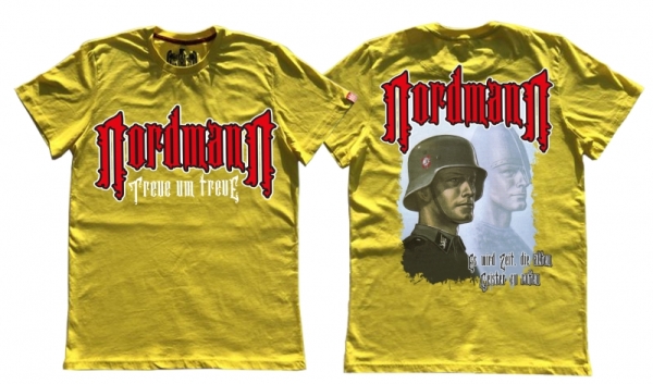 Premium Shirt - Es wird Zeit die alten Geister wieder zu rufen - gelb Premium Shirt - Es wird Zeit die alten Geister wieder zu rufen - gelb
