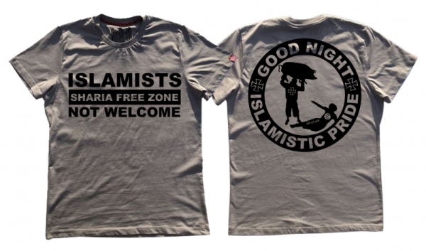 Premium Shirt - Islamists not Welcome - grau Premium Shirt - Islamists not Welcome - grau