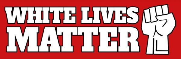 PVC Aufkleber - White Lives Matter PVC Aufkleber - White Lives Matter