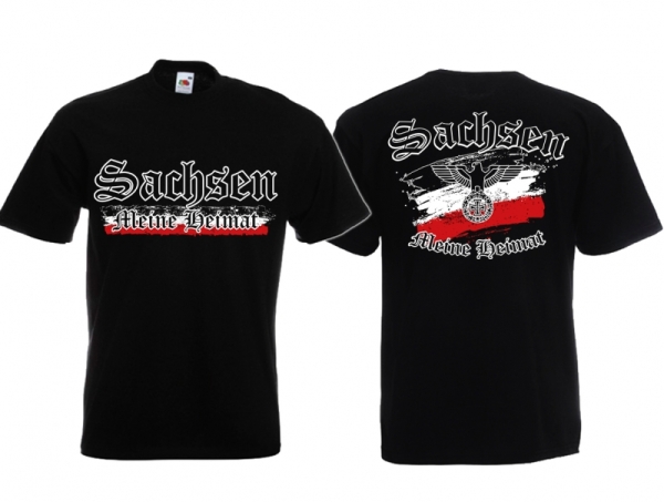 Frauen T-Shirt - Meine Heimat - Sachsen Frauen T-Shirt - Meine Heimat - Sachsen