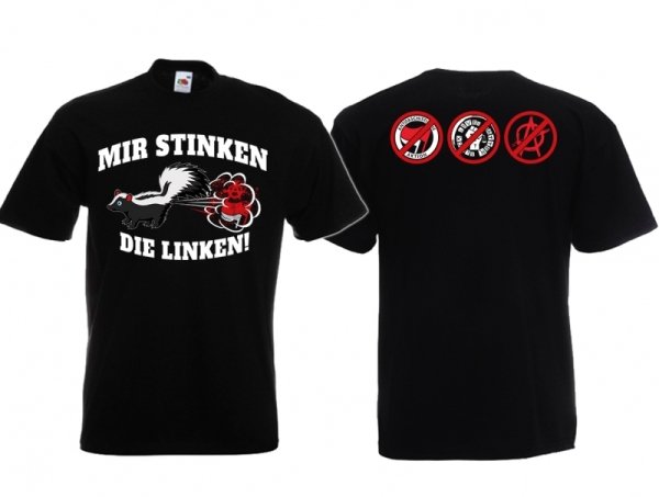 Frauen T-Shirt - Mir stinken die Linken - Motiv 1 Frauen T-Shirt - Mir stinken die Linken - Motiv 1