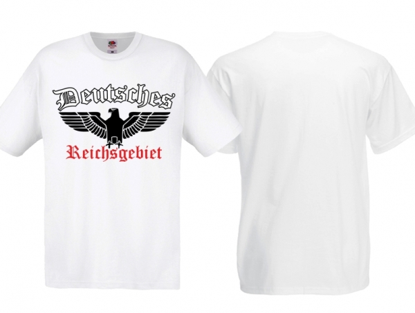 Frauen T-Shirt - Deutsches Reichsgebiet - weiß Frauen T-Shirt - Deutsches Reichsgebiet - weiß