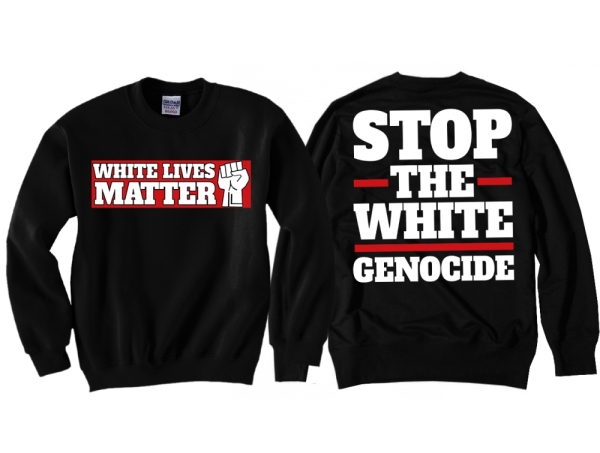 Pullover - Stop the White Genocide Pullover - Stop the White Genocide