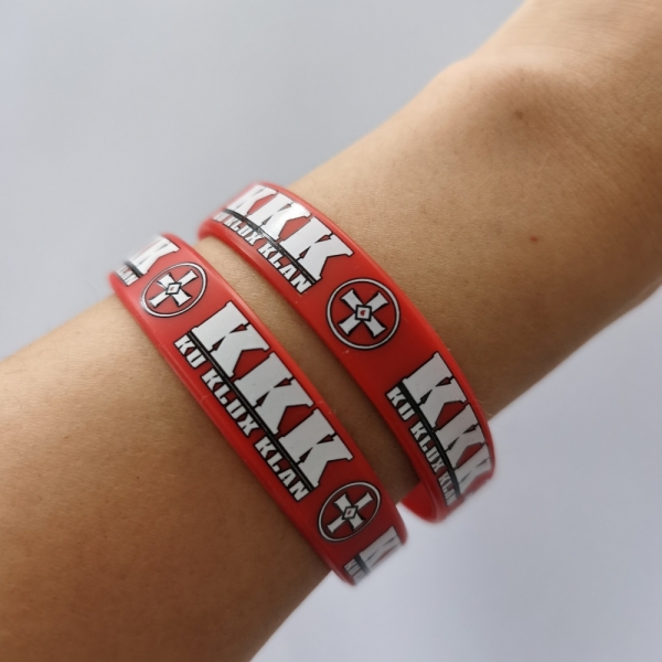 Silikon Armband - KKK - Rot Silikon Armband - KKK - Rot