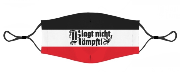 Gesichtsmaske - Klagt nicht, kämpft - SWR +++RAUSVERKAUF+++