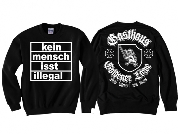Pullover - Kein Mensch isst Illegal Pullover - Kein Mensch isst Illegal