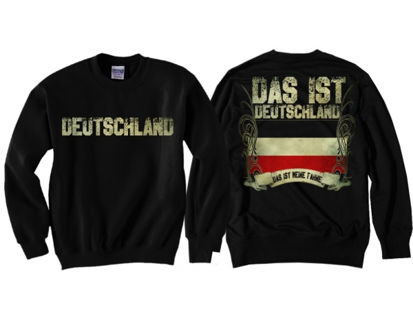 Pullover - Meine Fahne - schwarz-weiß-rot Pullover - Meine Fahne - schwarz-weiß-rot
