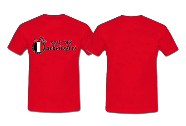 T-Hemd - 1. Mai - rot T-Hemd - 1. Mai - rot