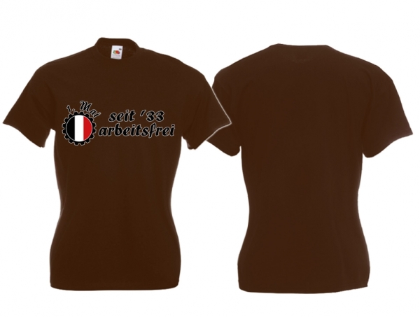Frauen T-Shirt - 1. Mai - braun Frauen T-Shirt - 1. Mai - braun