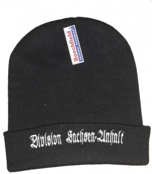 Mütze - Division Sachsen-Anhalt - schwarz Mütze - Division Sachsen-Anhalt - schwarz