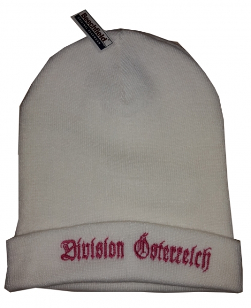 Mütze - Division Österreich - weiß/pink Mütze - Division Österreich - weiß/pink