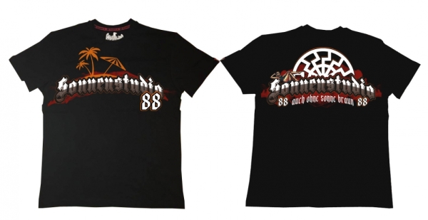 Premium Shirt - Sonnenstudio 88 - Neue Generation - schwarz Premium Shirt - Sonnenstudio 88 - Neue Generation - schwarz