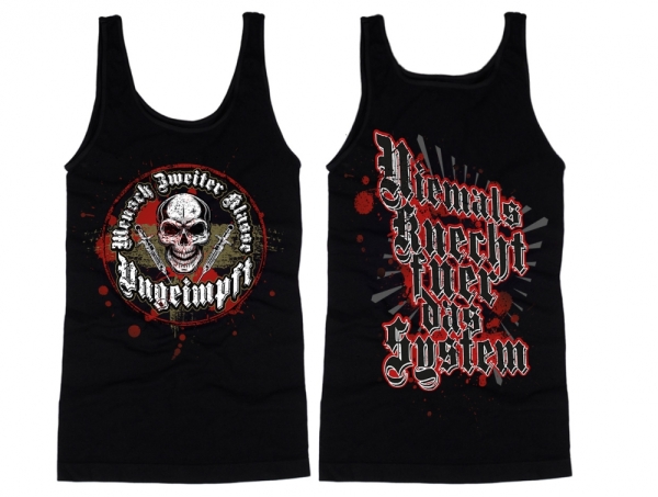 Muskelshirt/Tank Top - Ungeimpft - Mensch zweiter Klasse Muskelshirt/Tank Top - Ungeimpft - Mensch zweiter Klasse