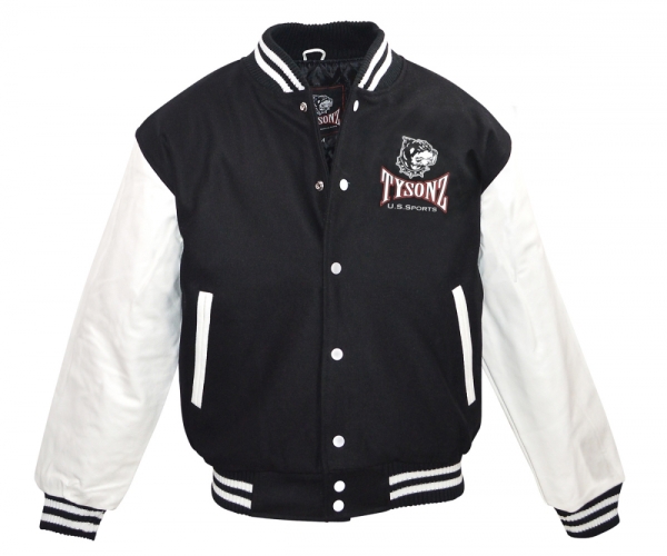 Baseball Jacke - Graphic Dog - schwarz - weiß Baseball Jacke - Graphic Dog - schwarz - weiß