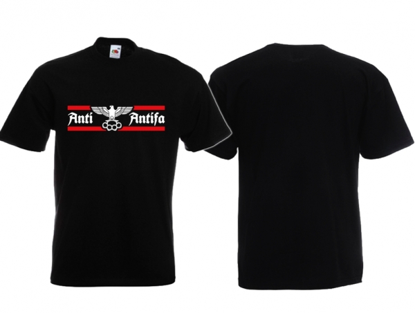 Frauen T-Shirt - Anti-Antifa - Motiv 4 Frauen T-Shirt - Anti-Antifa - Motiv 4