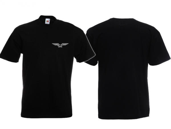 Frauen T-Shirt - Race & Nation - Adler - kleiner Brustdruck Frauen T-Shirt - Race & Nation - Adler - kleiner Brustdruck