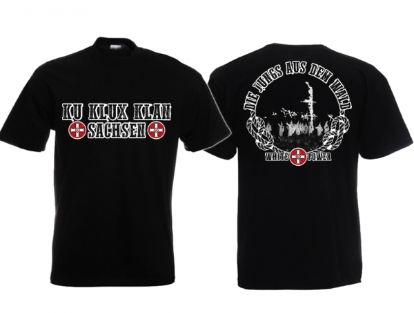 Frauen T-Shirt - KKK - Die Jungs aus dem Wald - Sachsen - Motiv 2 Frauen T-Shirt - KKK - Die Jungs aus dem Wald - Sachsen - Motiv 2