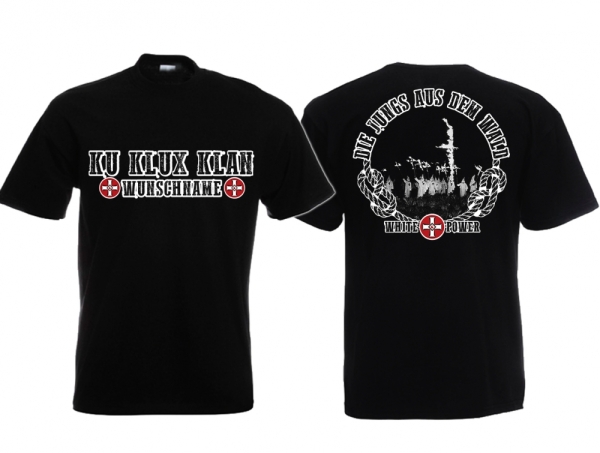 Frauen T-Shirt - KKK - Die Jungs aus dem Wald - Wunschdruck - Motiv 2 Frauen T-Shirt - KKK - Die Jungs aus dem Wald - Wunschdruck - Motiv 2