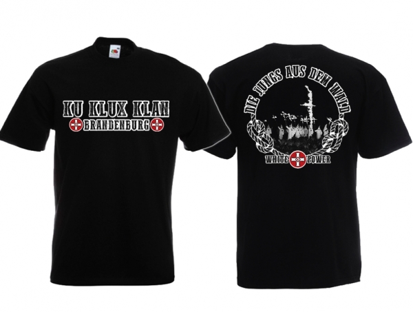 Frauen T-Shirt - KKK - Die Jungs aus dem Wald - Brandenburg - Motiv 2 Frauen T-Shirt - KKK - Die Jungs aus dem Wald - Brandenburg - Motiv 2