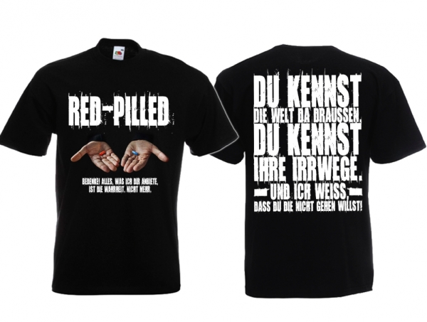 Frauen T-Shirt - Red-Pilled Frauen T-Shirt - Red-Pilled