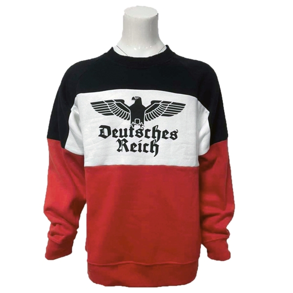 Premium Pullover - Deutsches Reich - schwarz/weiß/rot Premium Pullover - Deutsches Reich - schwarz/weiß/rot