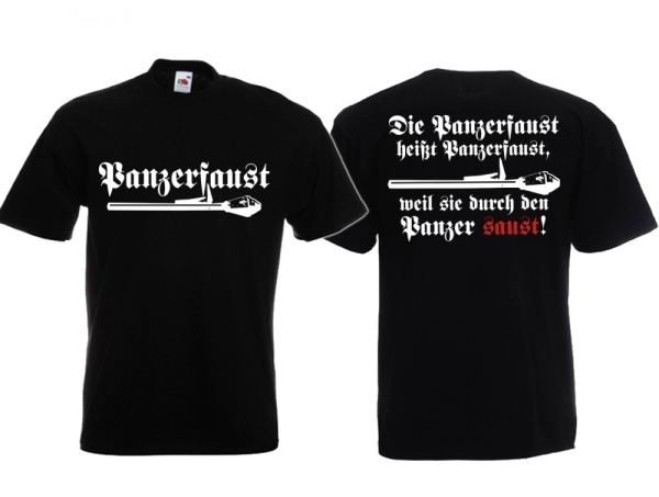 Frauen T-Shirt - Panzerfaust - Motiv 2 Frauen T-Shirt - Panzerfaust - Motiv 2