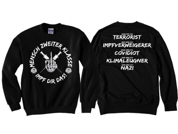 Pullover - Impf dir das Pullover - Impf dir das