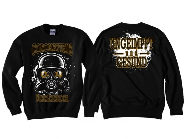 Pullover - Corona Überlebender Pullover - Corona Überlebender