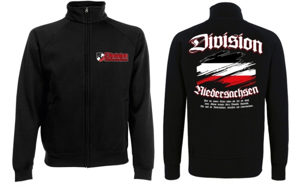 Stehkragen-Jacke - Division Niedersachsen - schwarz Stehkragen-Jacke - Division Niedersachsen - schwarz