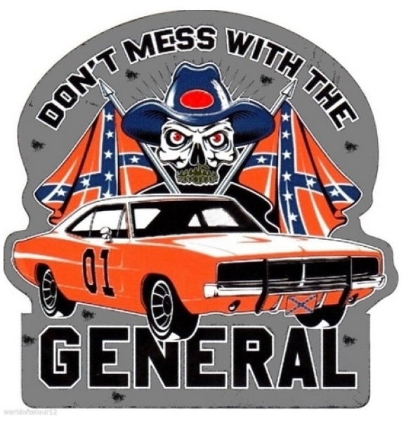 Autoaufkleber - Dont mess with the General - 20cm Autoaufkleber - Dont mess with the General - 20cm