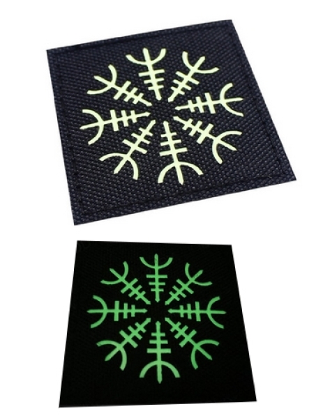 Aufnäher Reflektor - Vegvisir - Motiv 2 Aufnäher Reflektor - Vegvisir - Motiv 2