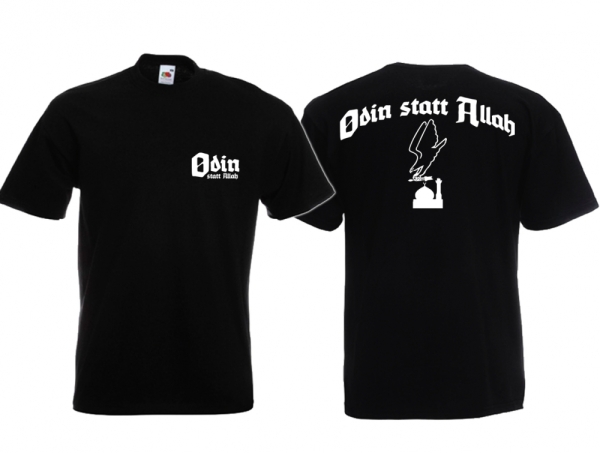Frauen T-Shirt - Odin statt Allah - Motiv 1 Frauen T-Shirt - Odin statt Allah - Motiv 1