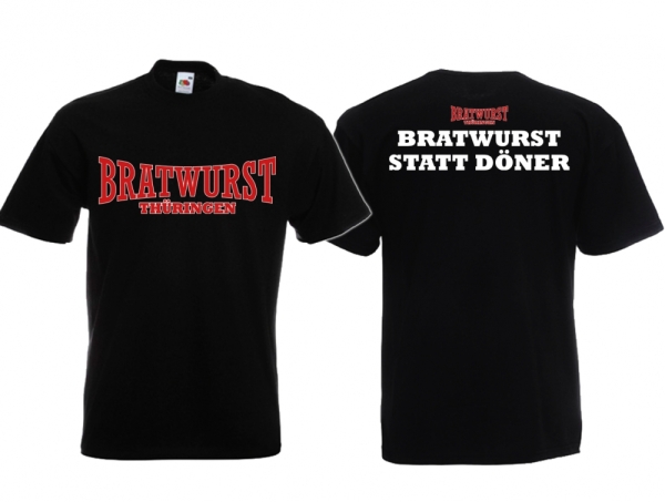 Frauen T-Shirt - Bratwurst - Thüringen - Bratwurst statt Döner Frauen T-Shirt - Bratwurst - Thüringen - Bratwurst statt Döner