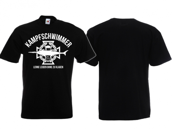 T-Hemd - Kampfschwimmer - schwarz T-Hemd - Kampfschwimmer - schwarz