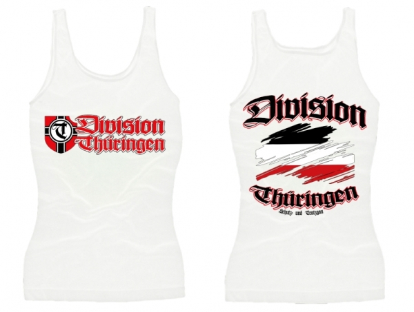 Frauen Top - Division Thüringen - Motiv 2 - weiß Frauen Top - Division Thüringen - Motiv 2 - weiß