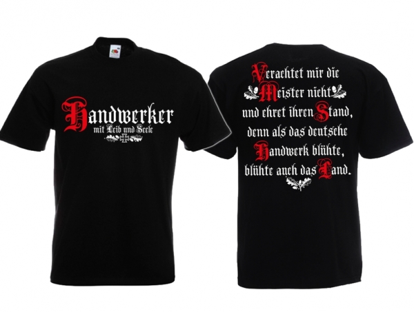 Frauen T-Shirt - Handwerker - Mit Leib und Seele Frauen T-Shirt - Handwerker - Mit Leib und Seele