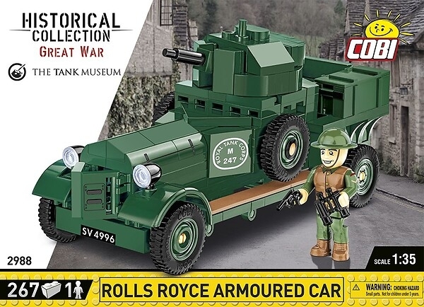 Bausatz - Rolls-Royce Armoured Car 1920 Pattern Mk I Bausatz - Rolls-Royce Armoured Car 1920 Pattern Mk I